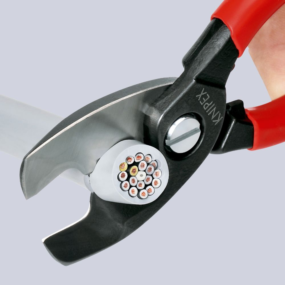 Knipex® 95 11 200 kaapelileikkurit max. 20 mm Cu+Al 200 mm