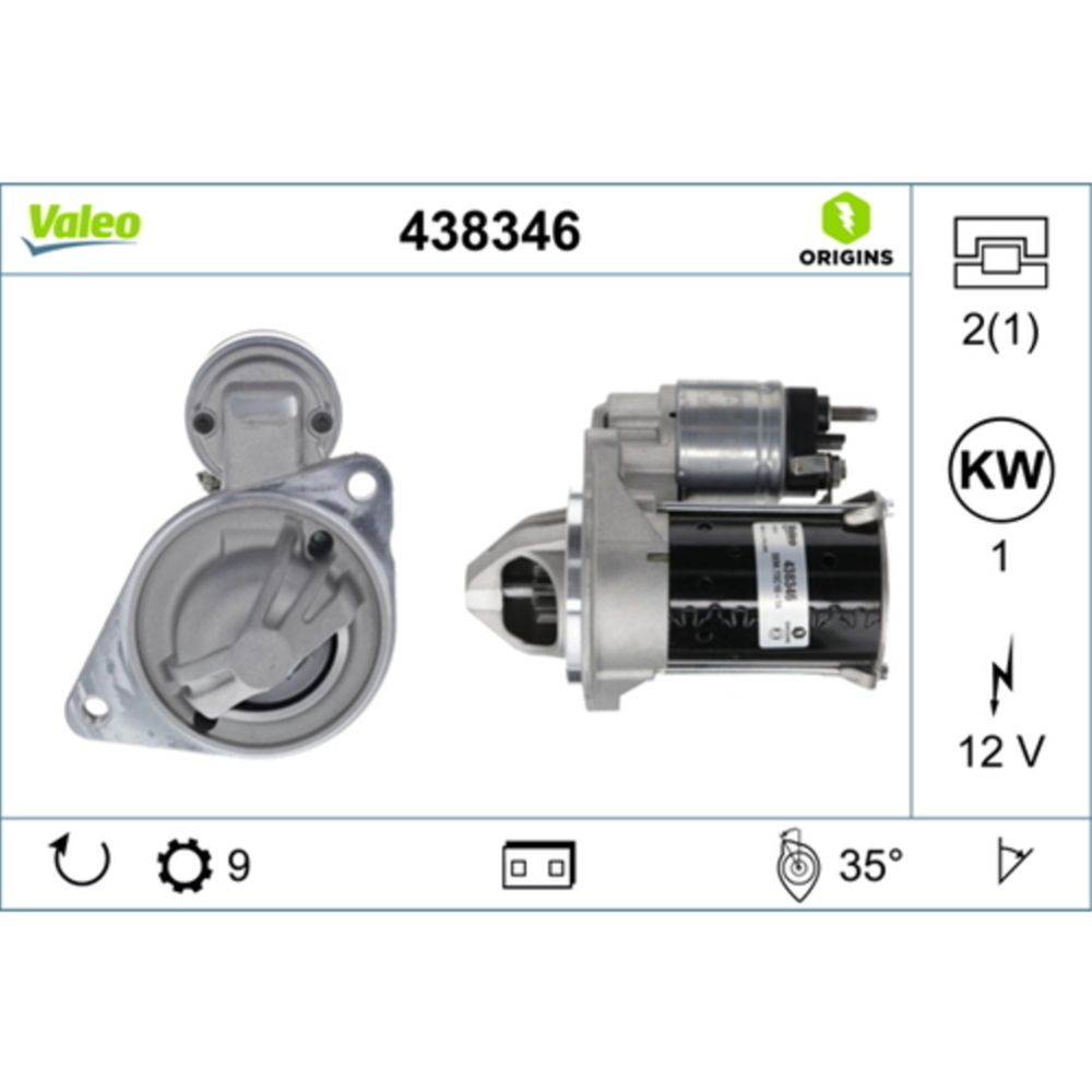 Startmotor 13-01281