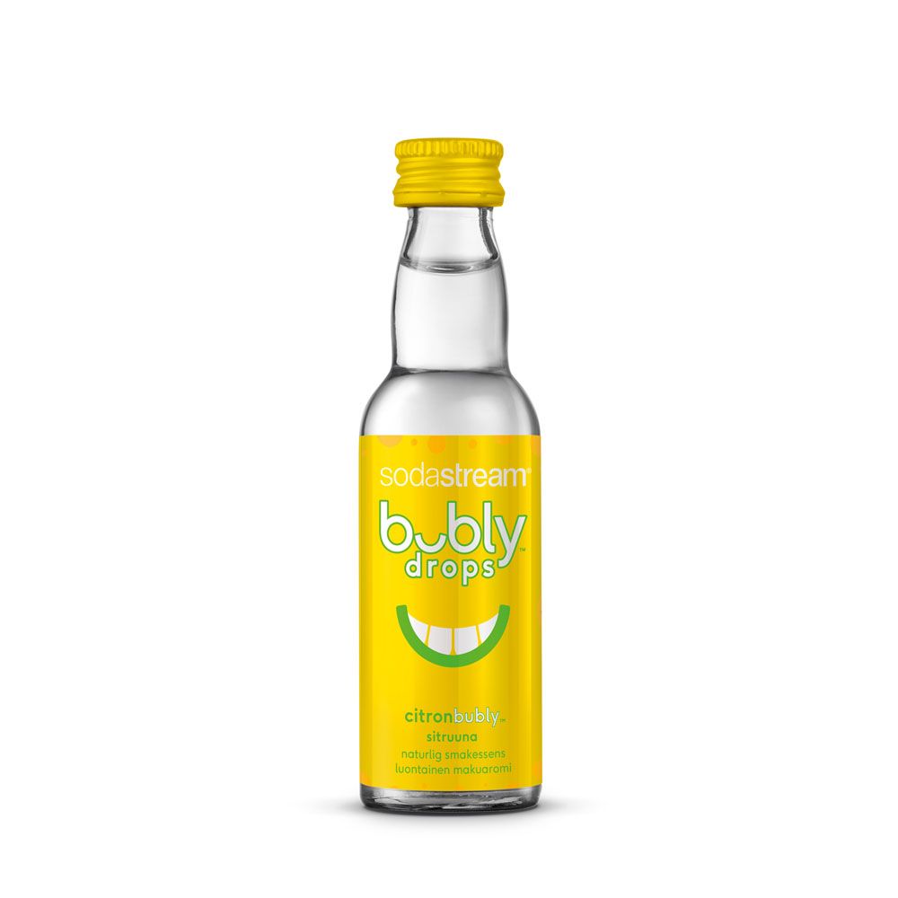 SodaStream Bubly-smakessans citron, 40 ml