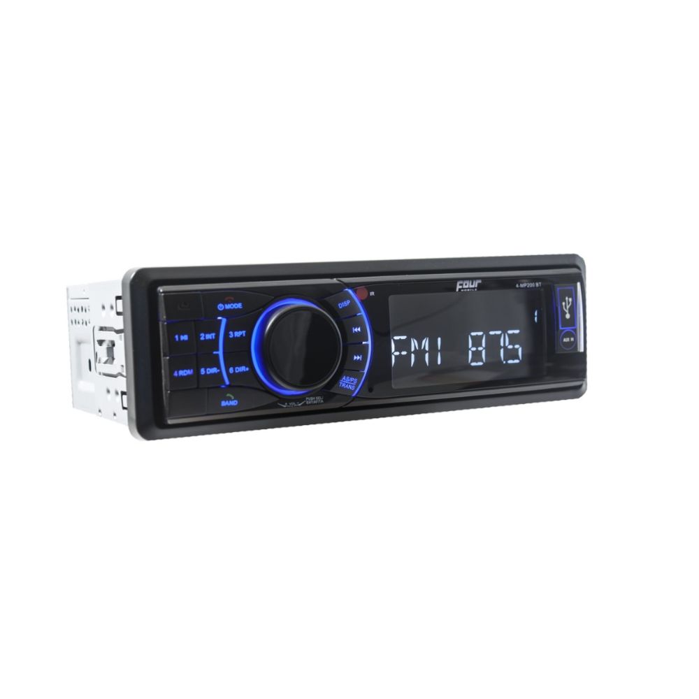 4Mobile MP200BT autoraadio, MP3/BT/USB/AUX/Radio