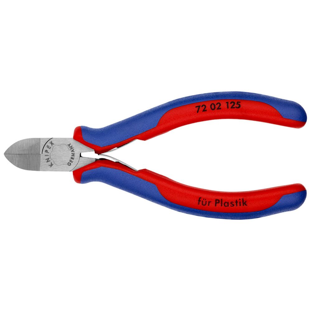Knipex® 72 02 125 sidavbitare för mjuka material 125 mm