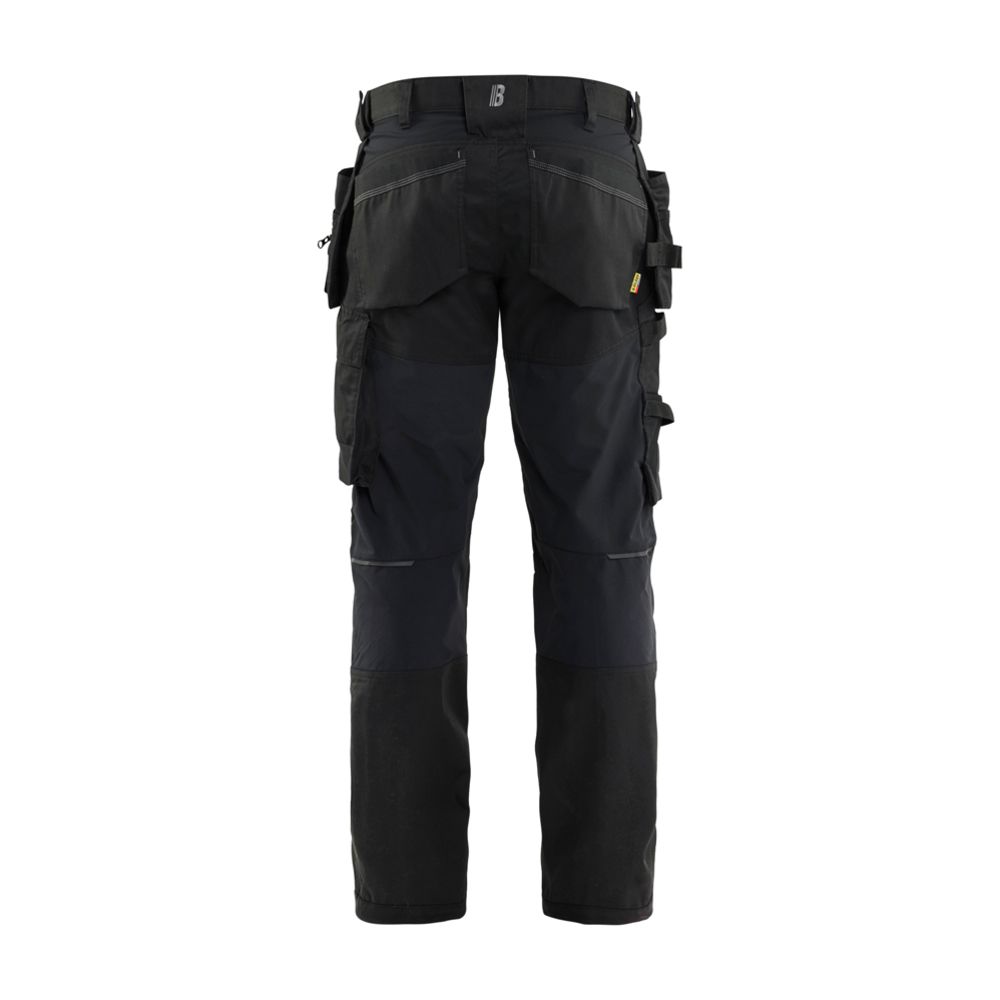 Blåkläder 1750 arbetsbyxor stretch svart