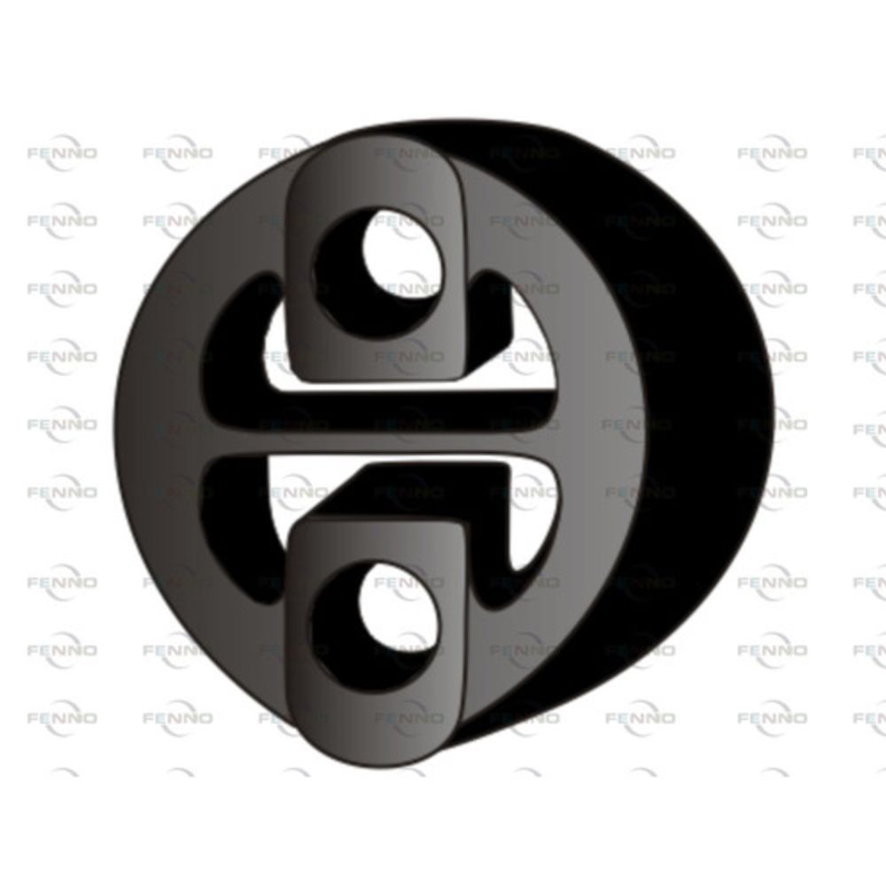 Pakoputkiston kumipalkki 14-30355