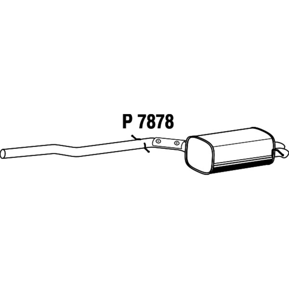 Takaäänenvaimentaja 14-7726