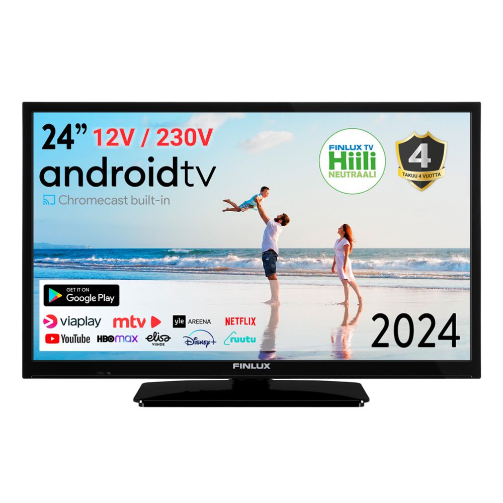FINLUX 24" M7 Android Smart tv 12 V / 230 V