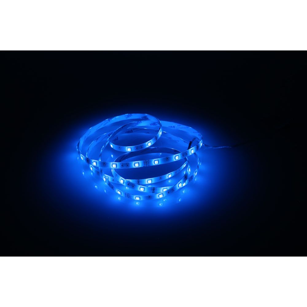 MTX Basic RGB LED-valgusriba patareitoitega 2 m IP20