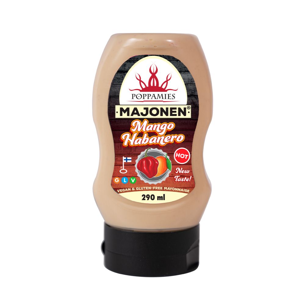 Poppamies Majonen Mango Habanero majonees, 290 ml