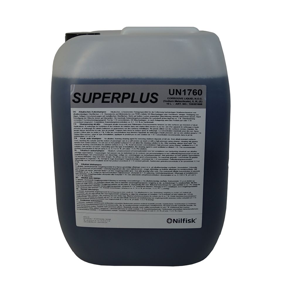 Nilfisk Superplus SV1 vahutav pesuaine, 10 l