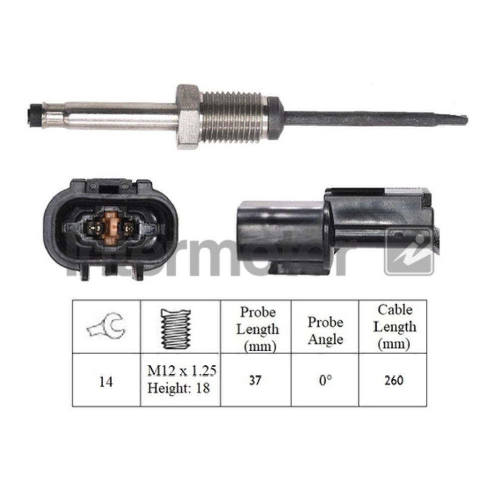 Sensor, avgastemperatur 28-00879