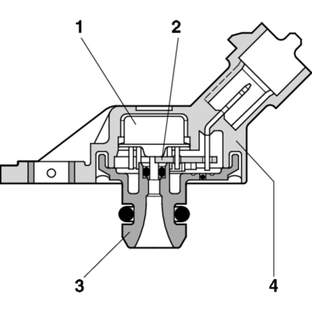 Sensor, bränsletryck 28-4078