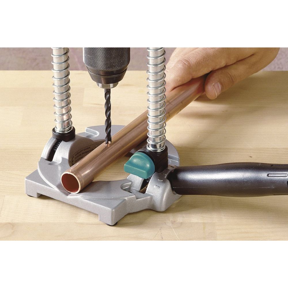 Wolfcraft® Tecmobil puurimisrakis tolmukogujaga