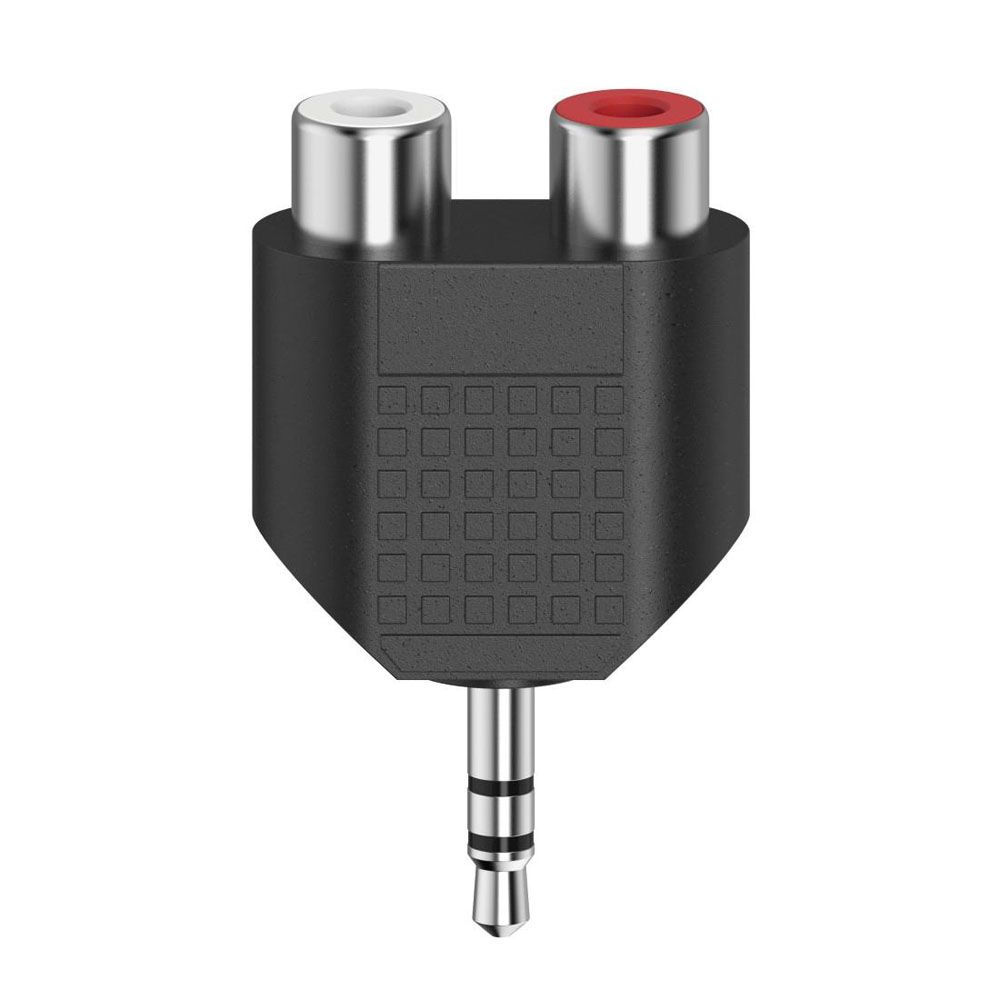 Hama Audioadapteri, 3,5 mm uros - 2 x RCA naaras