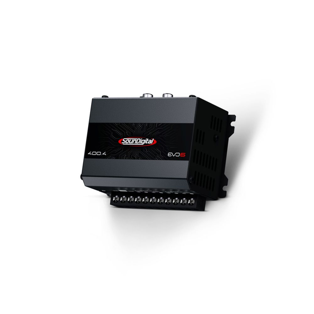 SounDigital 400.2 EVO 6 - 4 Ohm 2-kanavainen vahvistin