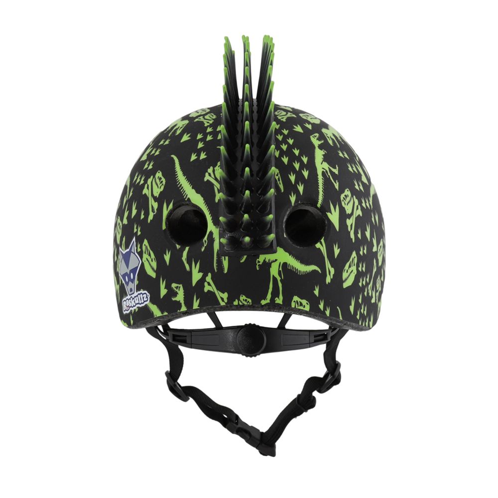 Raskullz T-Rex Bonez Mohawk barncykelhjälm 50-54 cm