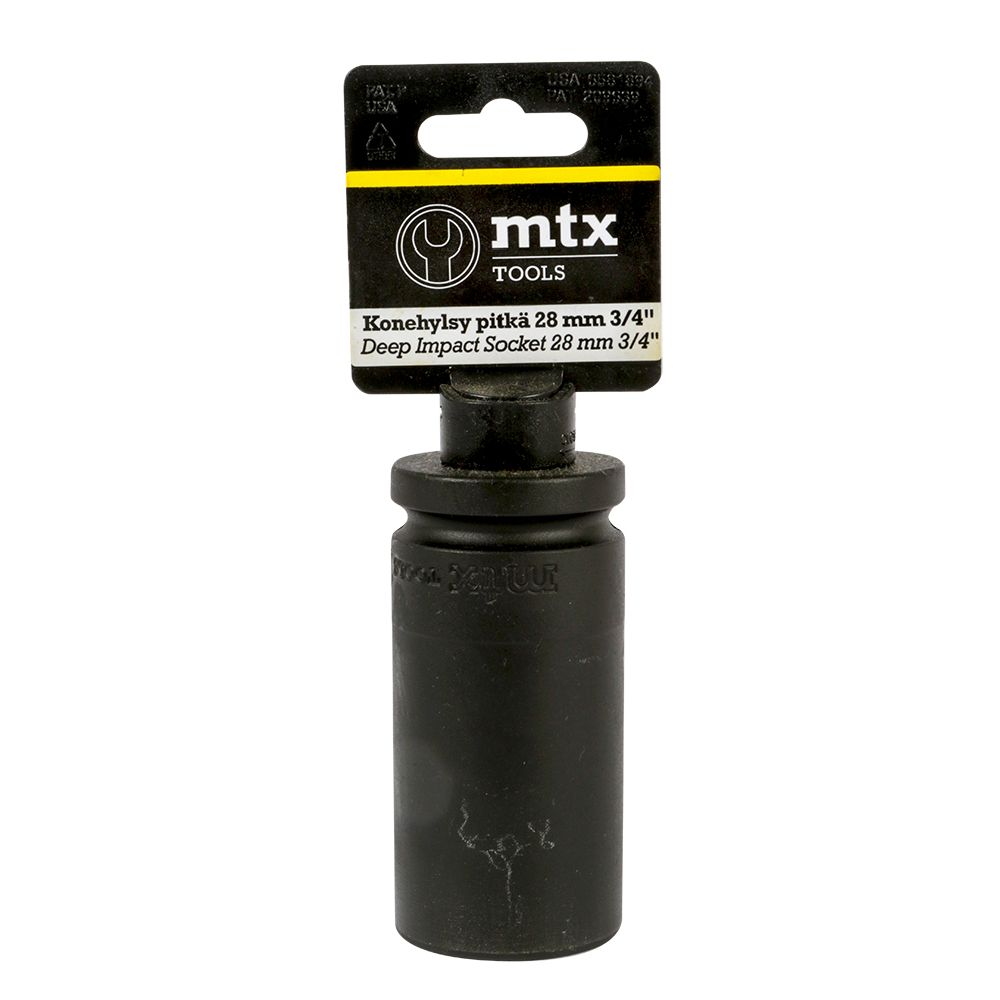 MTX Tools krafthylsa lång 3/4"