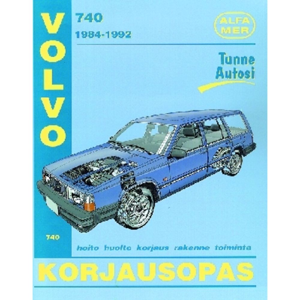 Korjausopas Volvo 740