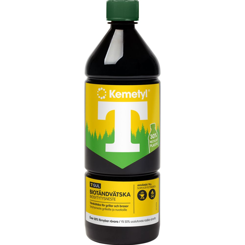 Kemetyl T-Gul biotändvätska 1 l