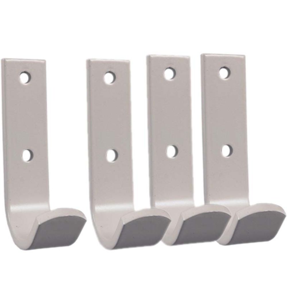Pisla 591 riidenagi valge 4 tk