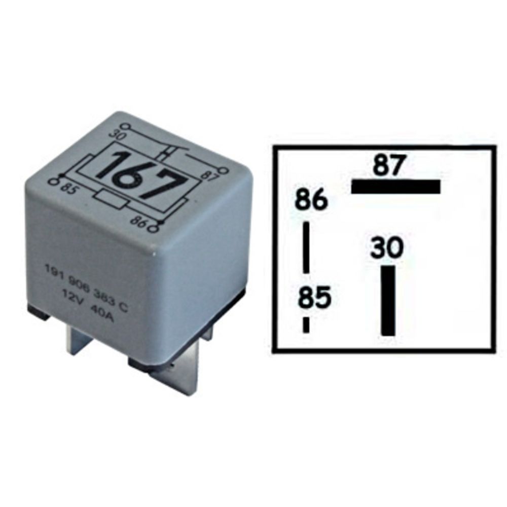 Polttoainepumpun rele 48-8573