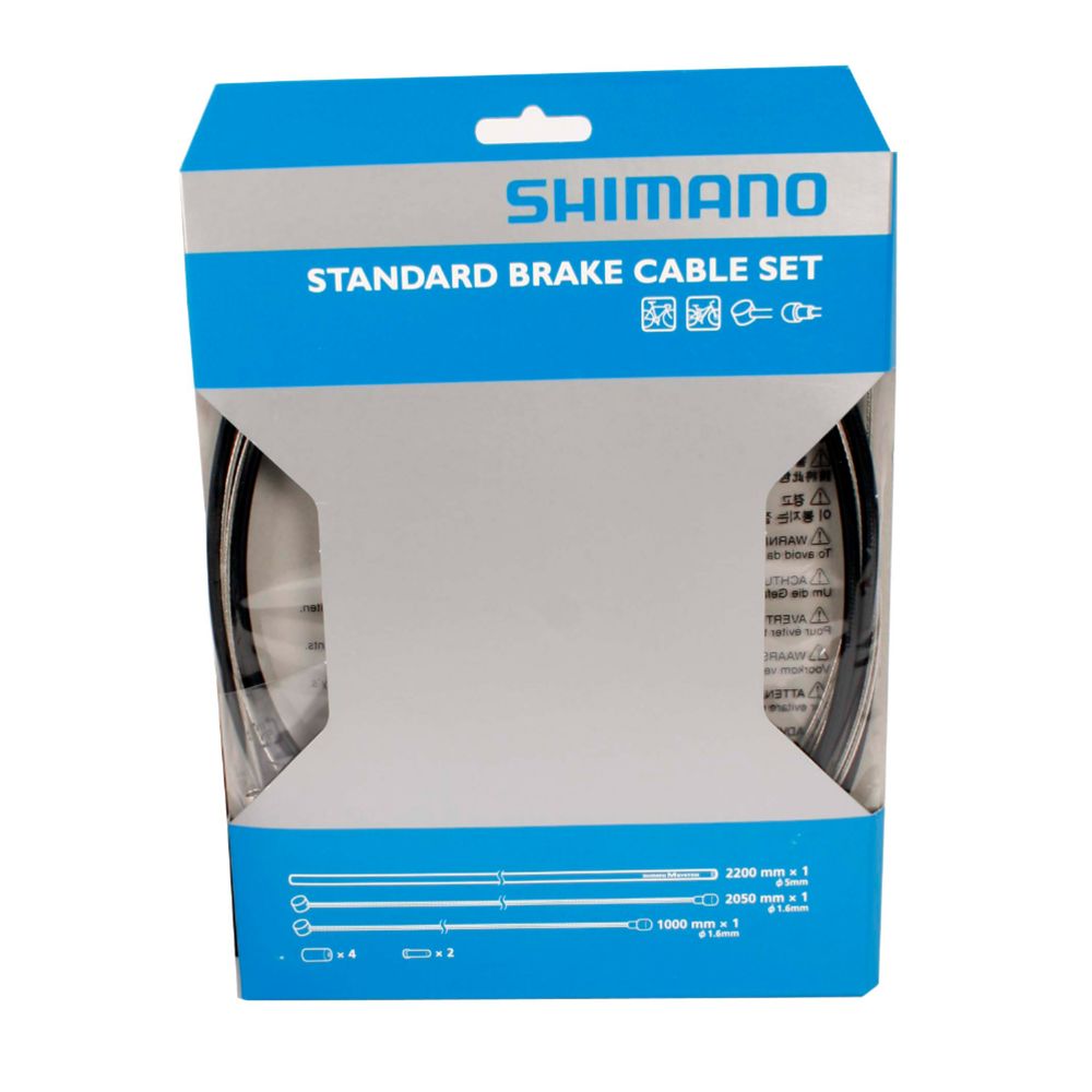 Shimano piduritrossikomplekt, MTB, standard, must