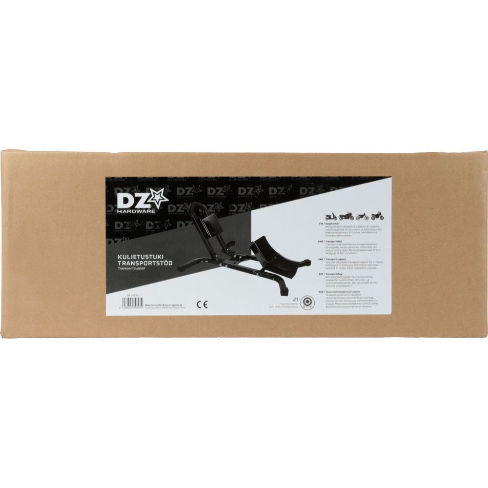 DZ Hardware Moottoripyörän kuljetustuki etupyörälle
