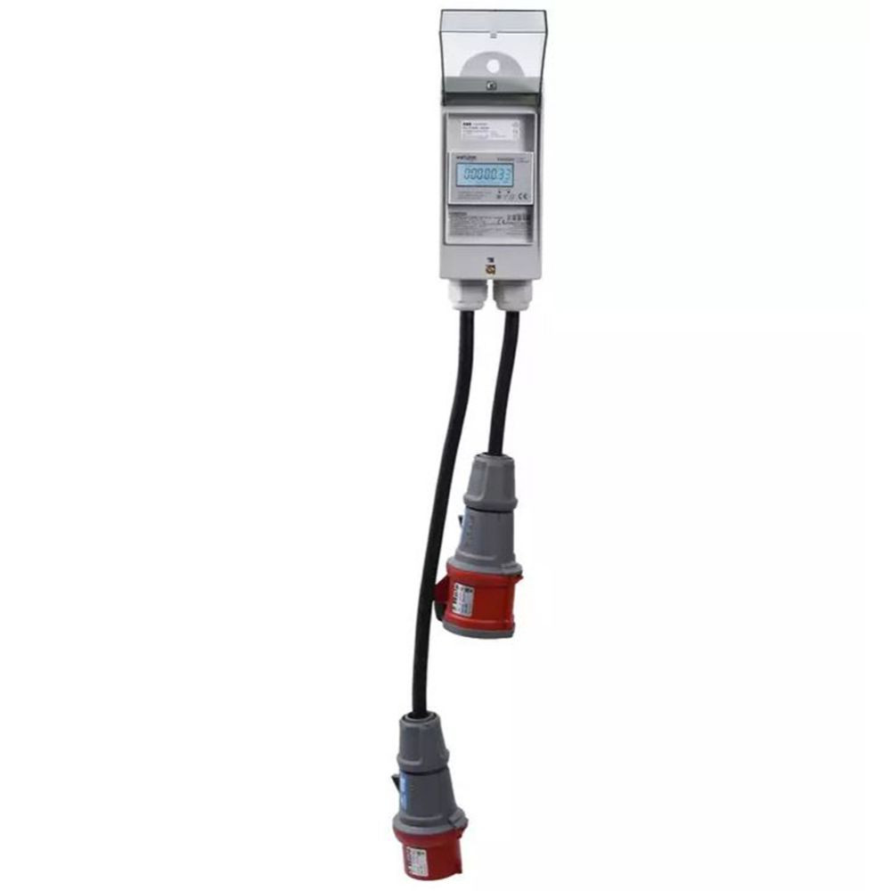 Kempten energiförbrukningsmätare 16 A / 400 V 3-fas