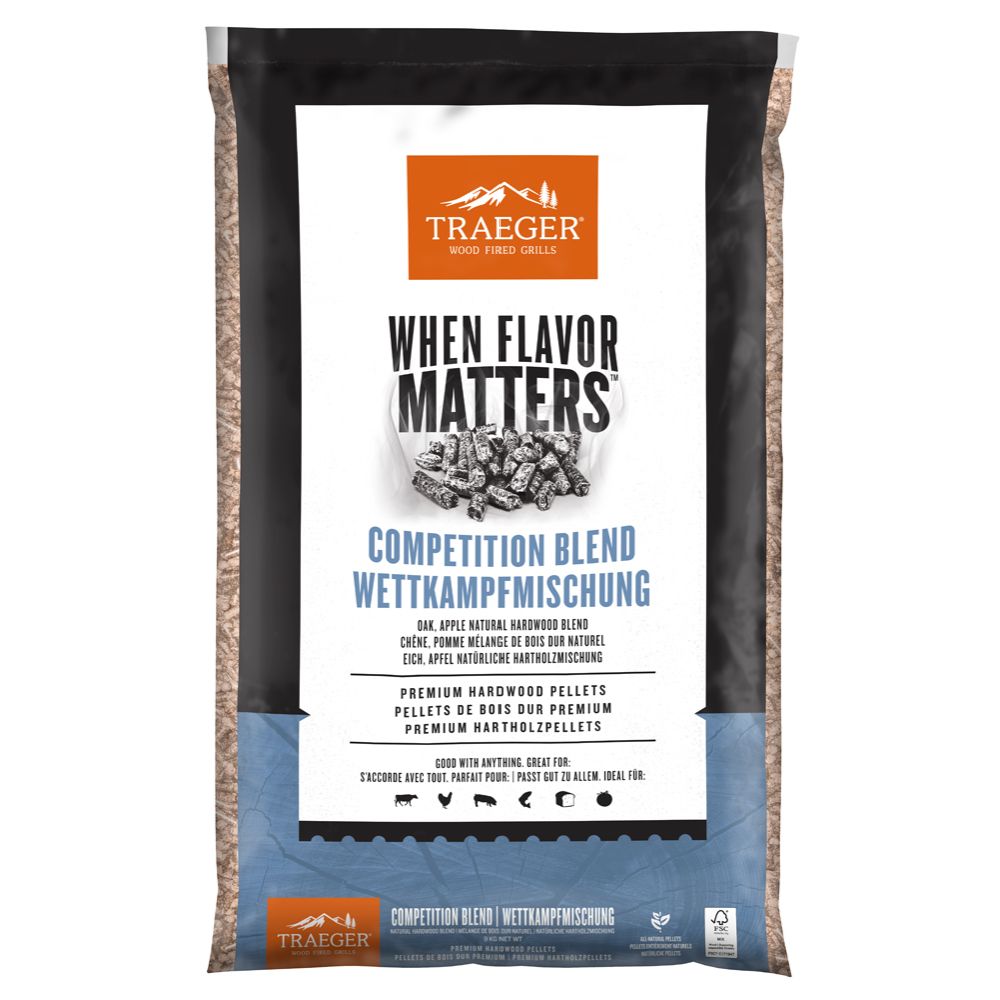 Traeger FSC pellets competition blend 9 kg