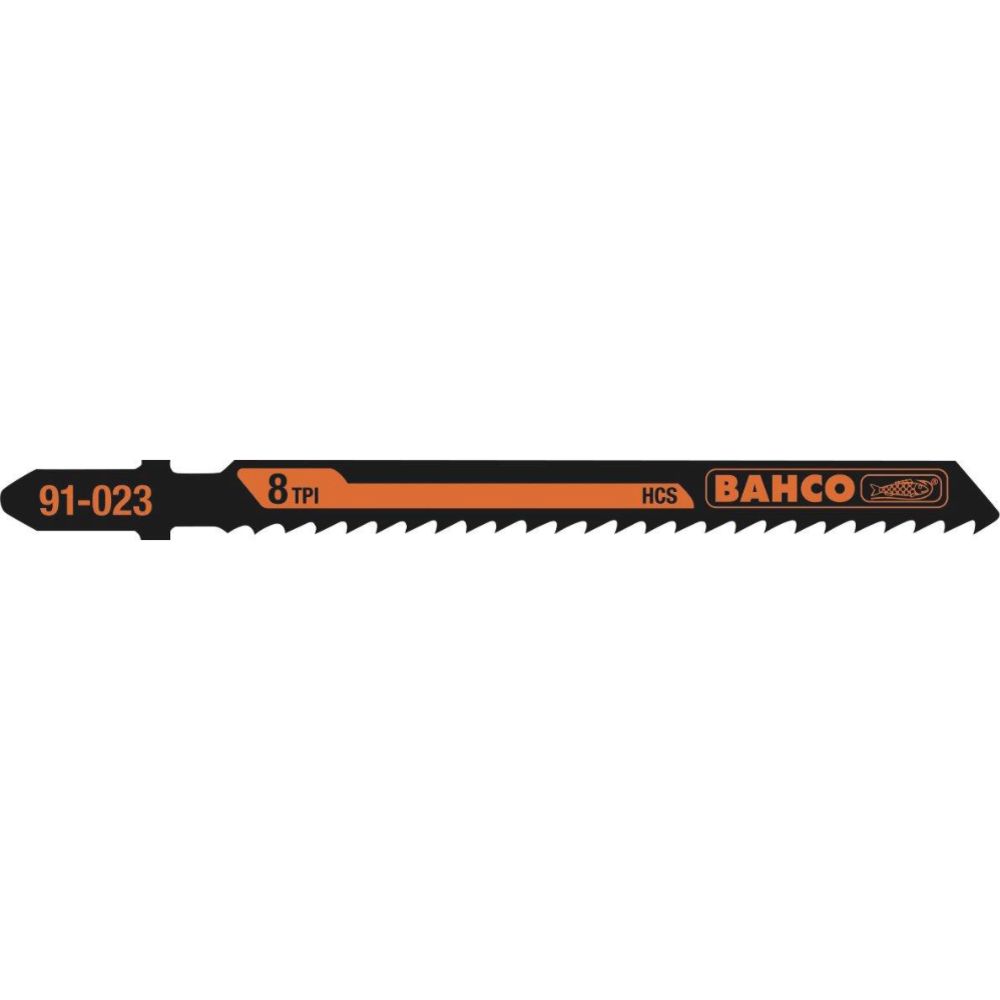 Bahco 91-226 tikksae puidutera pööratud hammastus "T" HCS 10 tpi 100 mm 5 tk