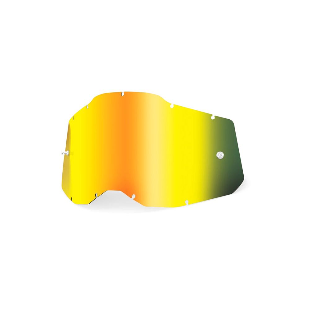 100% Racecraft 2/Accuri 2/Strata 2 extralins guld spegellins