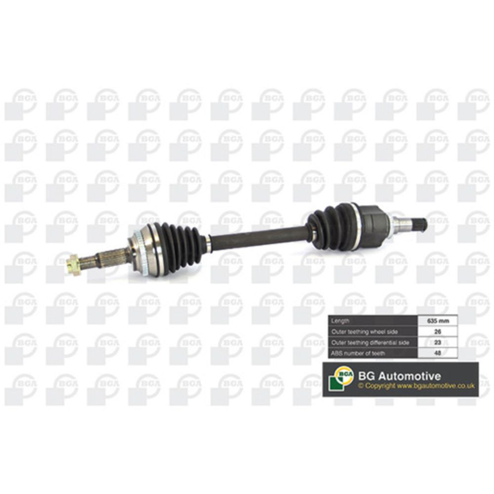Drivaxel 17-4985