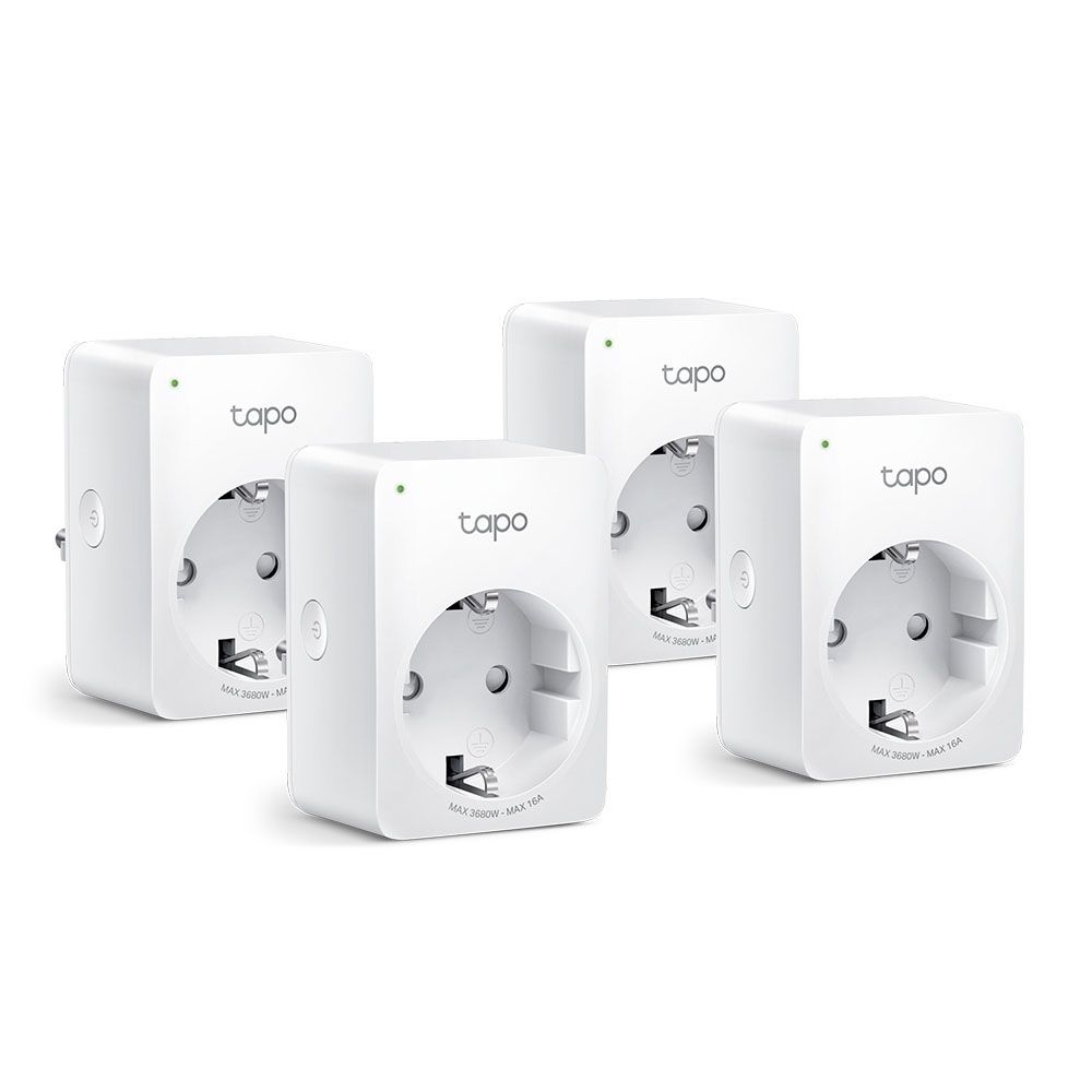 TP-LINK Tapo P110 Mini Smart Wi-Fi uttag 4 st.