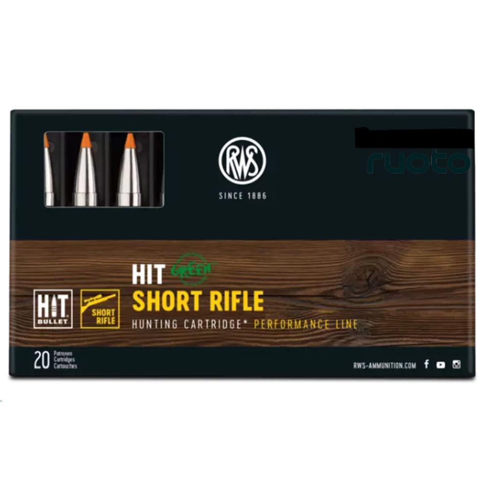 RWS HIT Short Rifle .30-06 Sprg. 10,7g/165gr 20 kpl