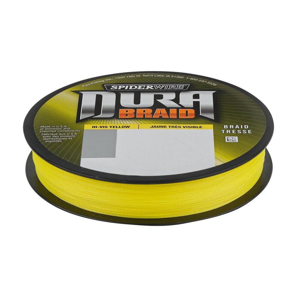 Spiderwire DuraBraid kuitusiima 135 m keltainen