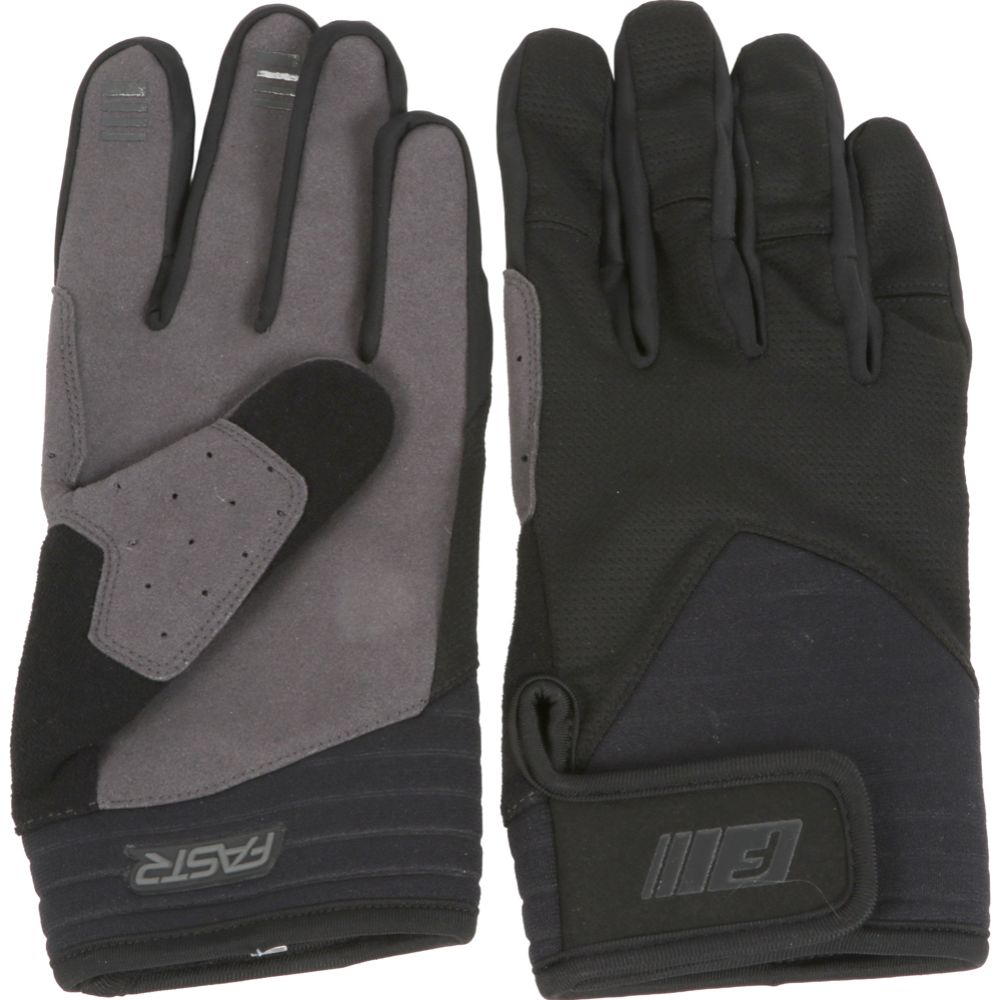 Fastr Off-Road ajohanskat musta XL