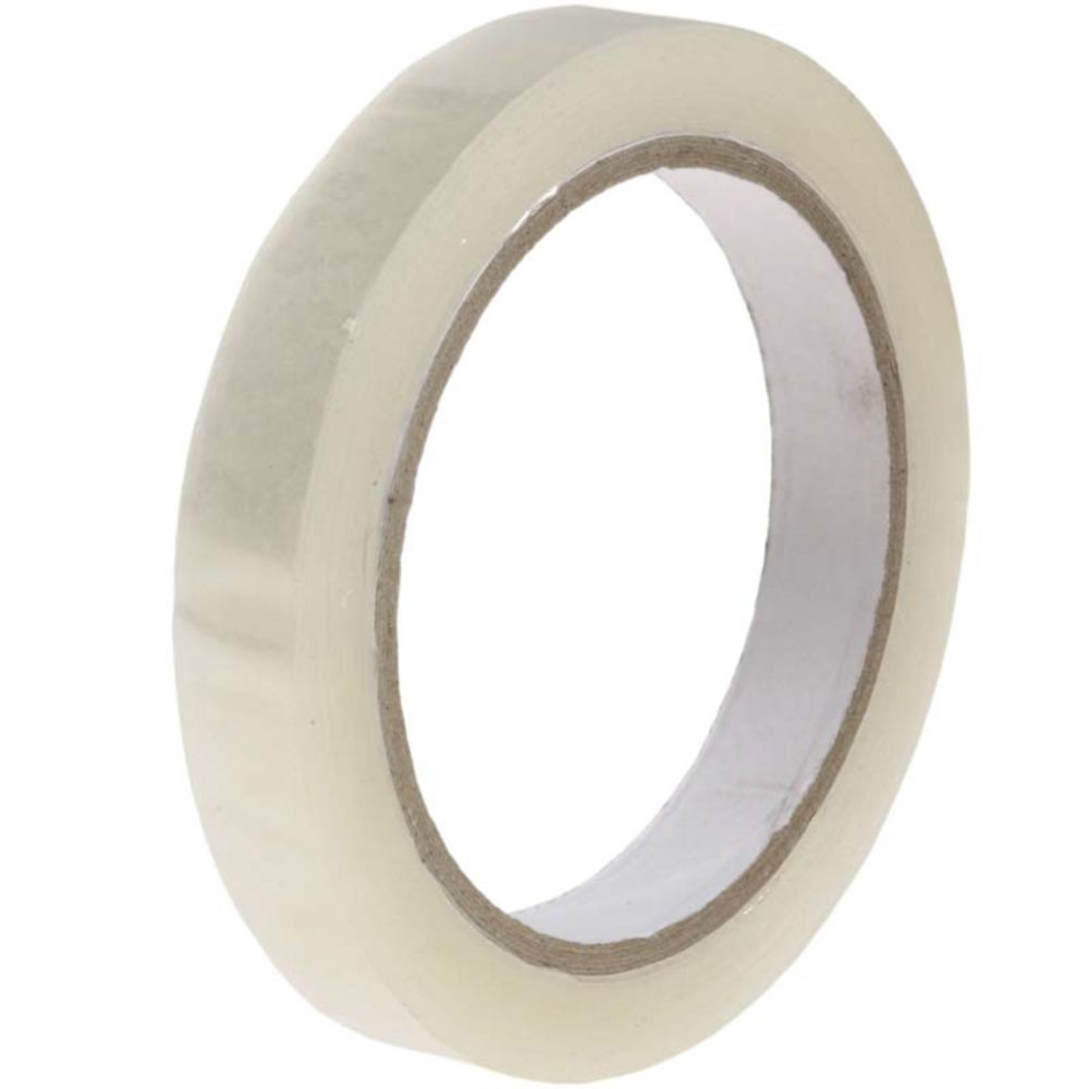 Packtejp klar 15 mm x 66 m