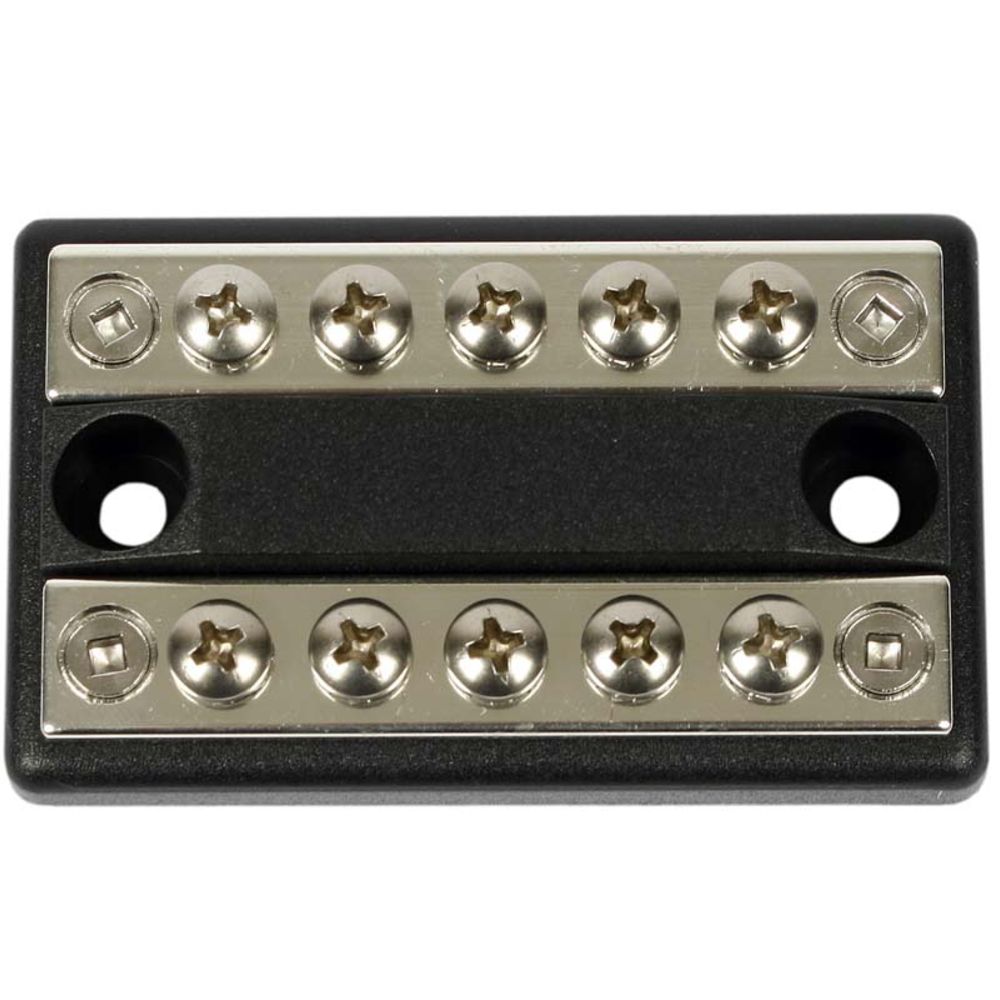 Blue Sea Systems klemmliist, 2 x 5 ühenduskruvi, max 300 V / 100 Amp