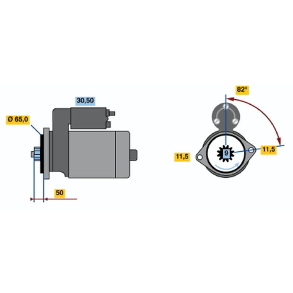 Startmotor 13-2699