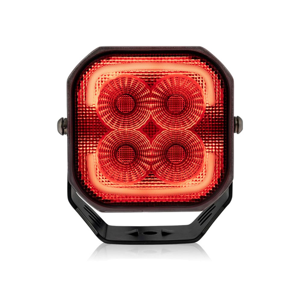 Bullpro Bully 6000 LED-arbetsbelysning 6990 lm 80 W fyrkantig 12–48 V R10/R148