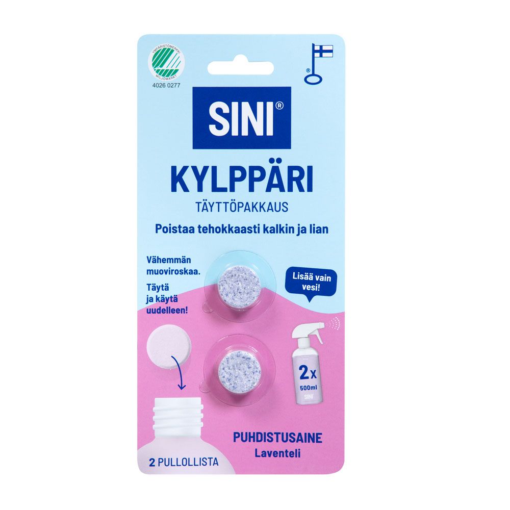 Sini badrumsrengöring tablett refill 2 st.