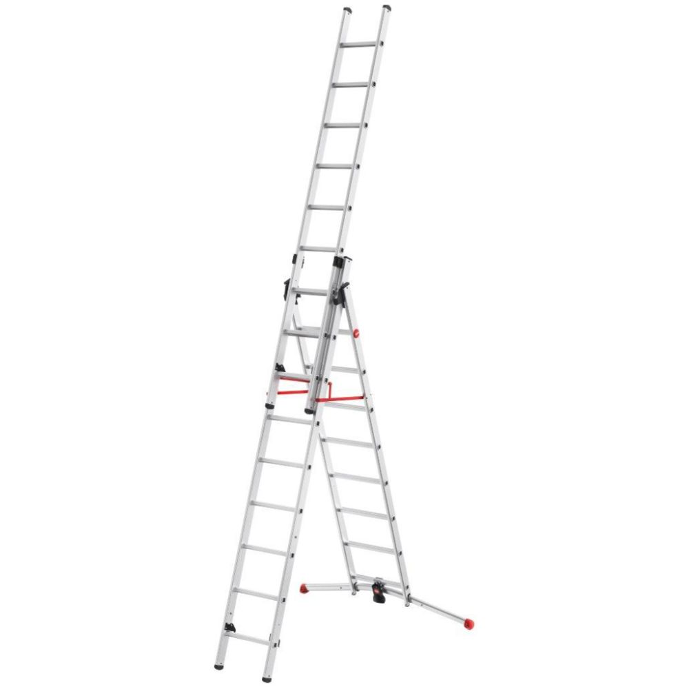 Hailo S100 kombiredel, 3 x 9 astet