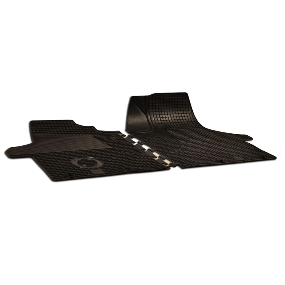Gummimattsats VW Transporter T5 2003–2010 svart