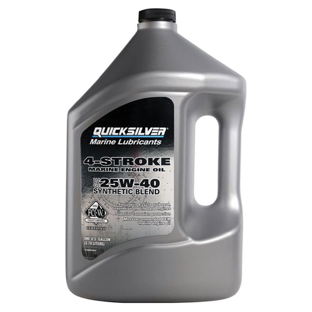 Quicksilver motorolja 25W-40 4 L