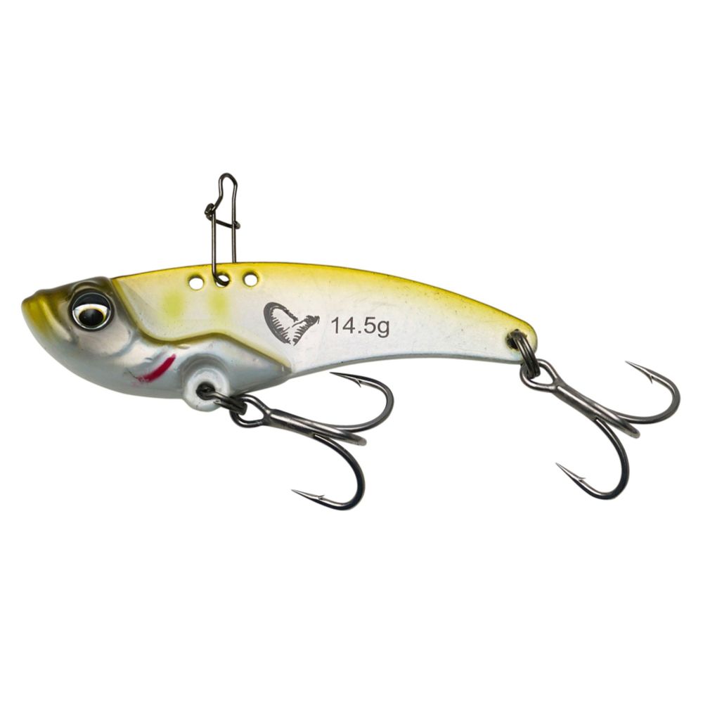 Savage Gear Vib Blade bladeuistin 5,5 cm 14,5 g väri: Green Silver Ayu