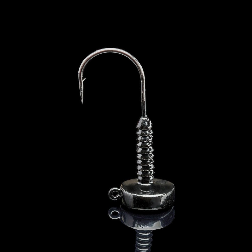 Lunker City Ned Head jigipää 5,3g 2/0 4 kpl Black