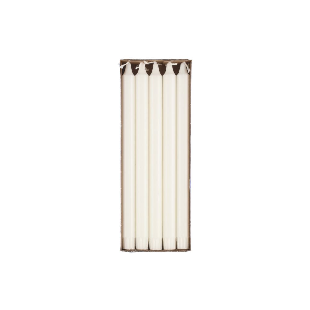 Kronljus vit 10 st.