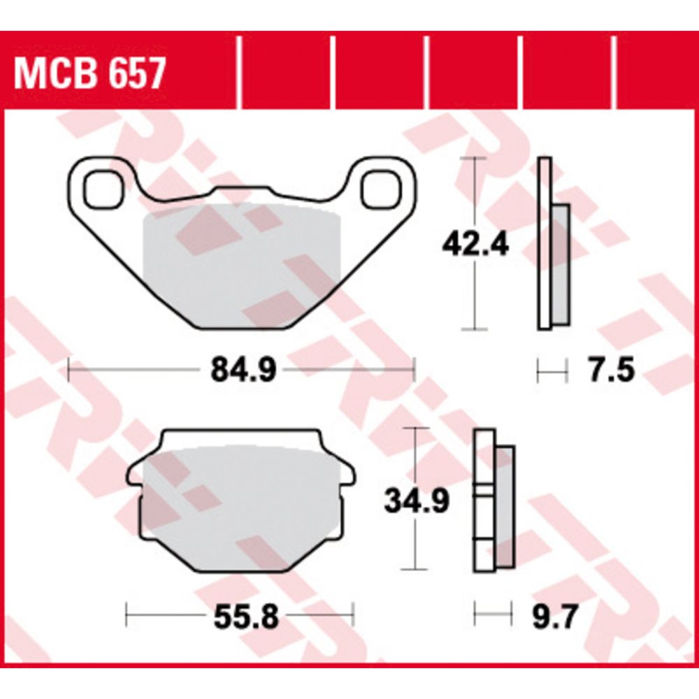 Piduriklotside komplekt 98-20239