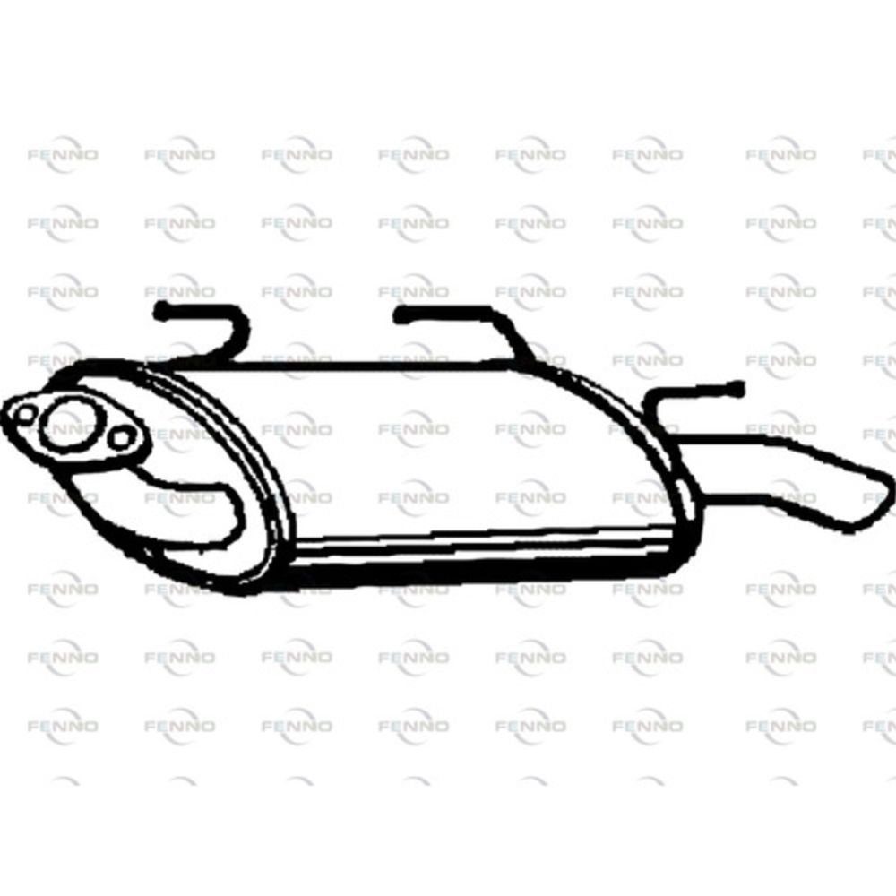 Takaäänenvaimentaja 14-04293