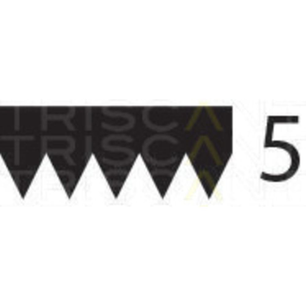 Multiribbrem 5 x 1645 mm