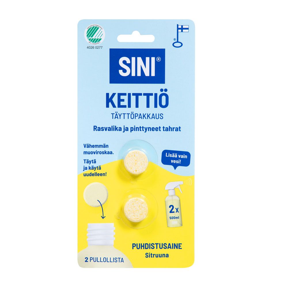 Sini köksrengöring tablett refill 2 st.