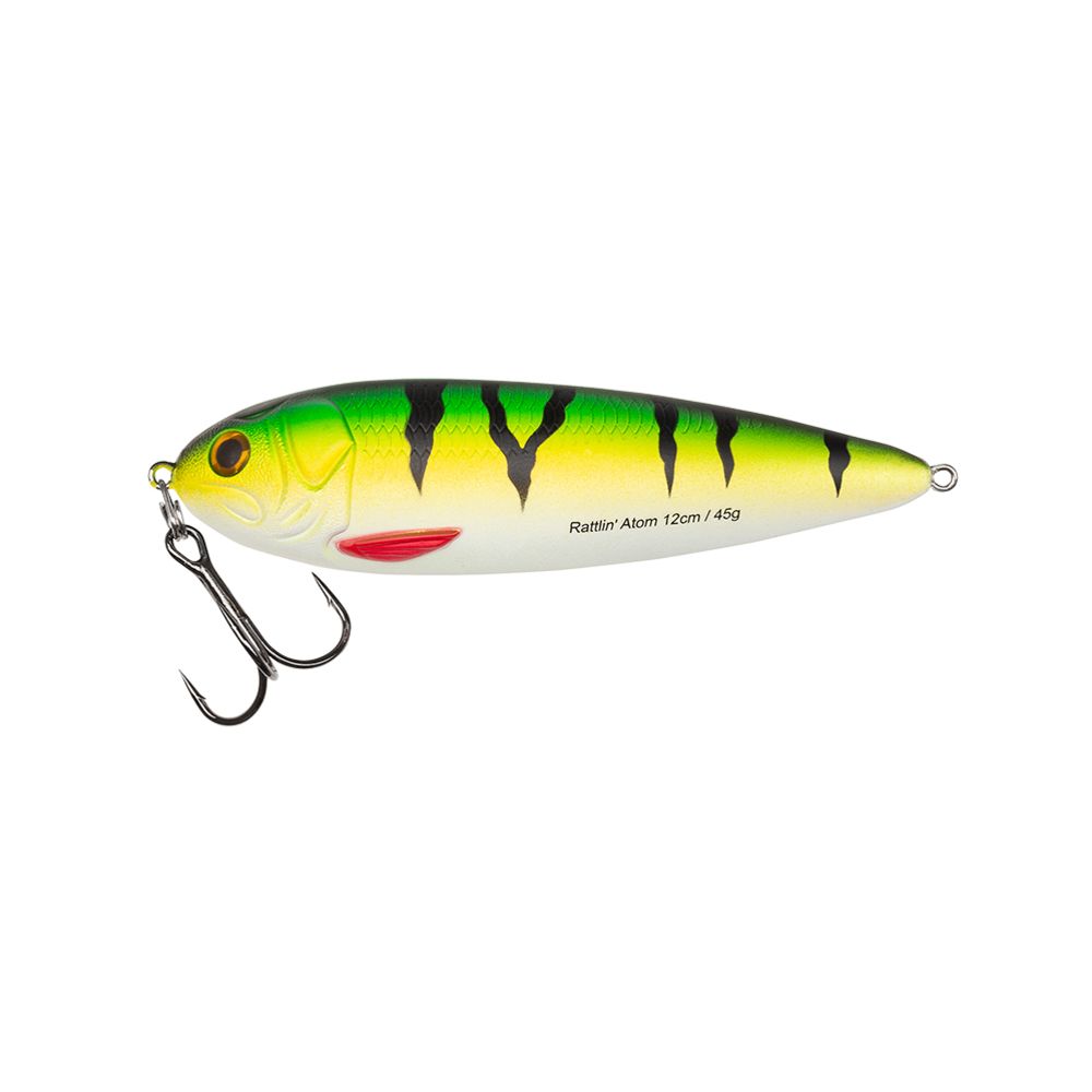Abu Garcia Beast Rattlin Atom 12 cm 45 g haugi lusikaslant Perch